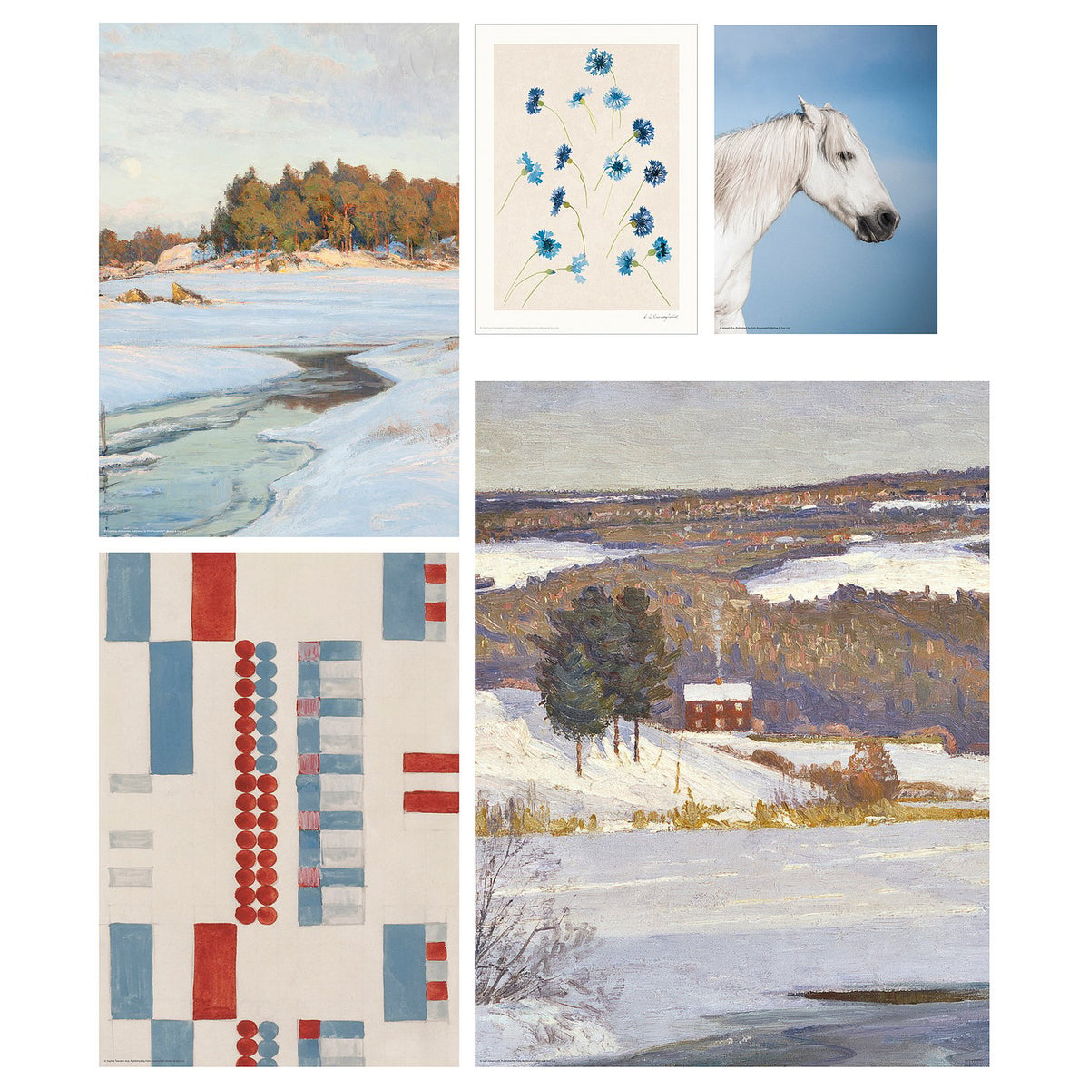 Poster, set of 5
