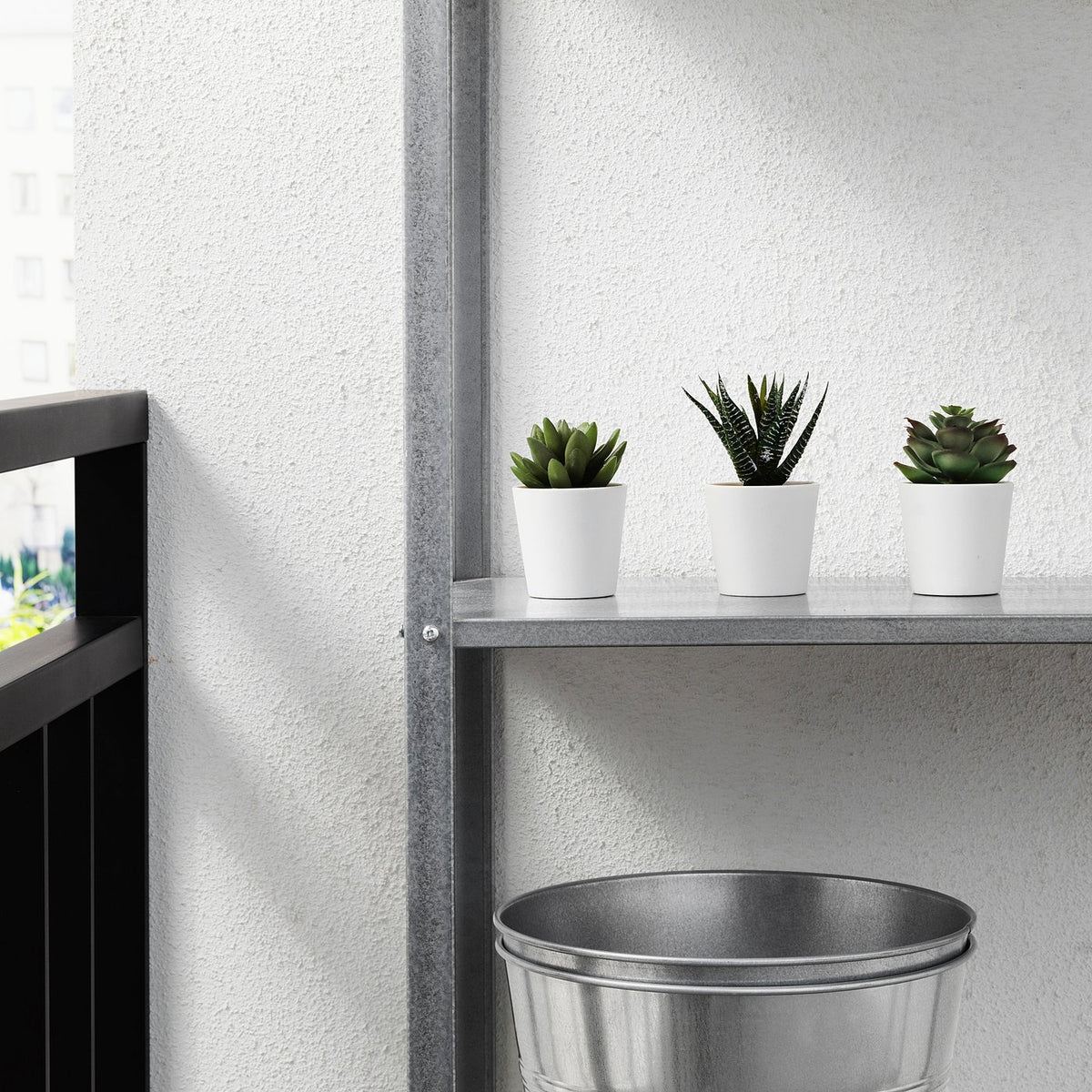 Artificial potted plant with pot