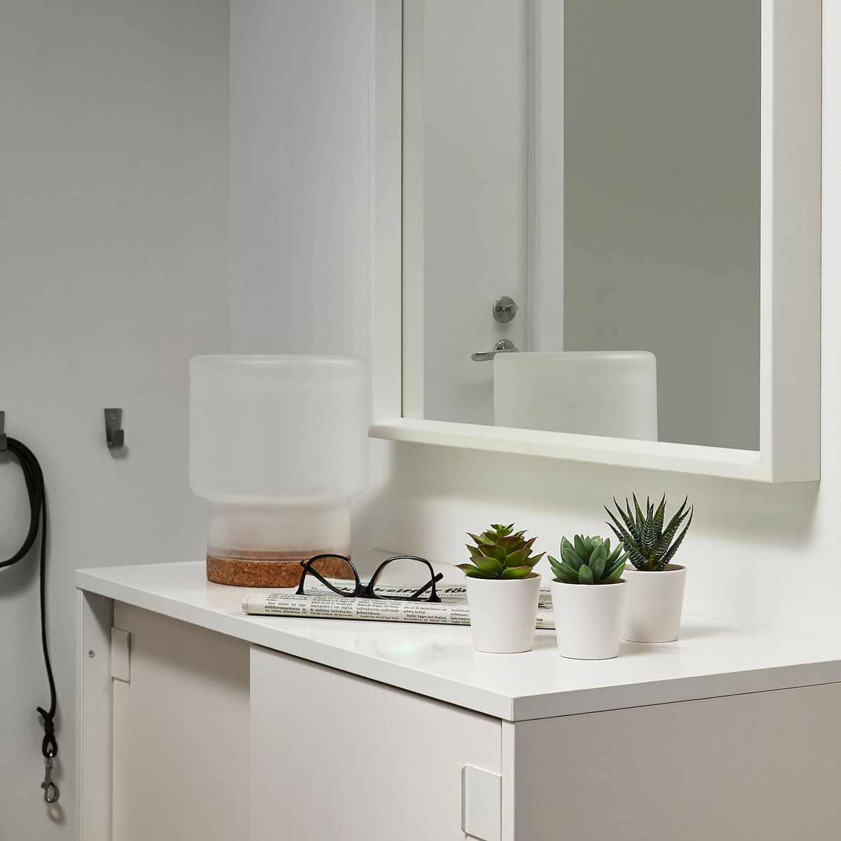 Artificial potted plant with pot