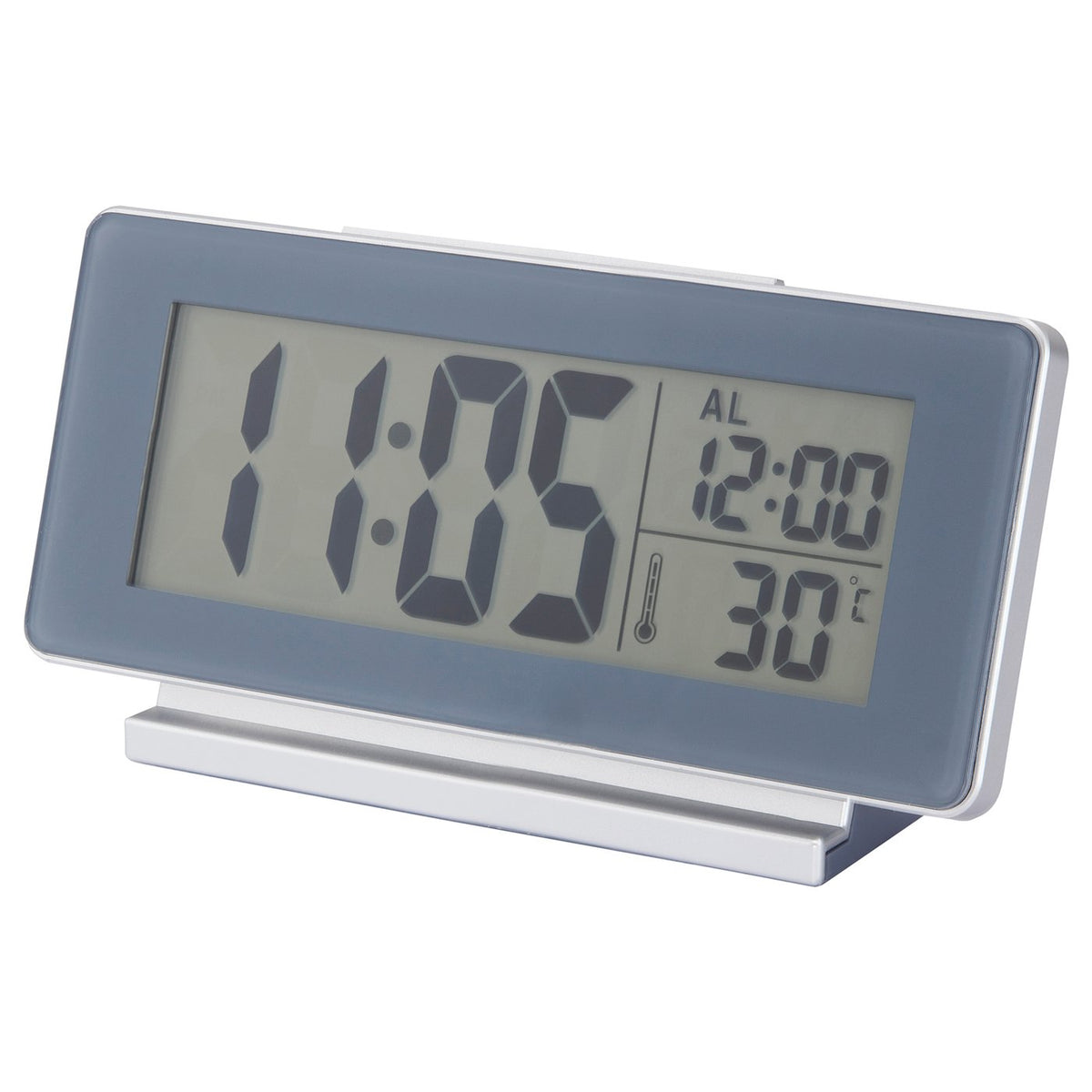 Clock/thermometer/alarm