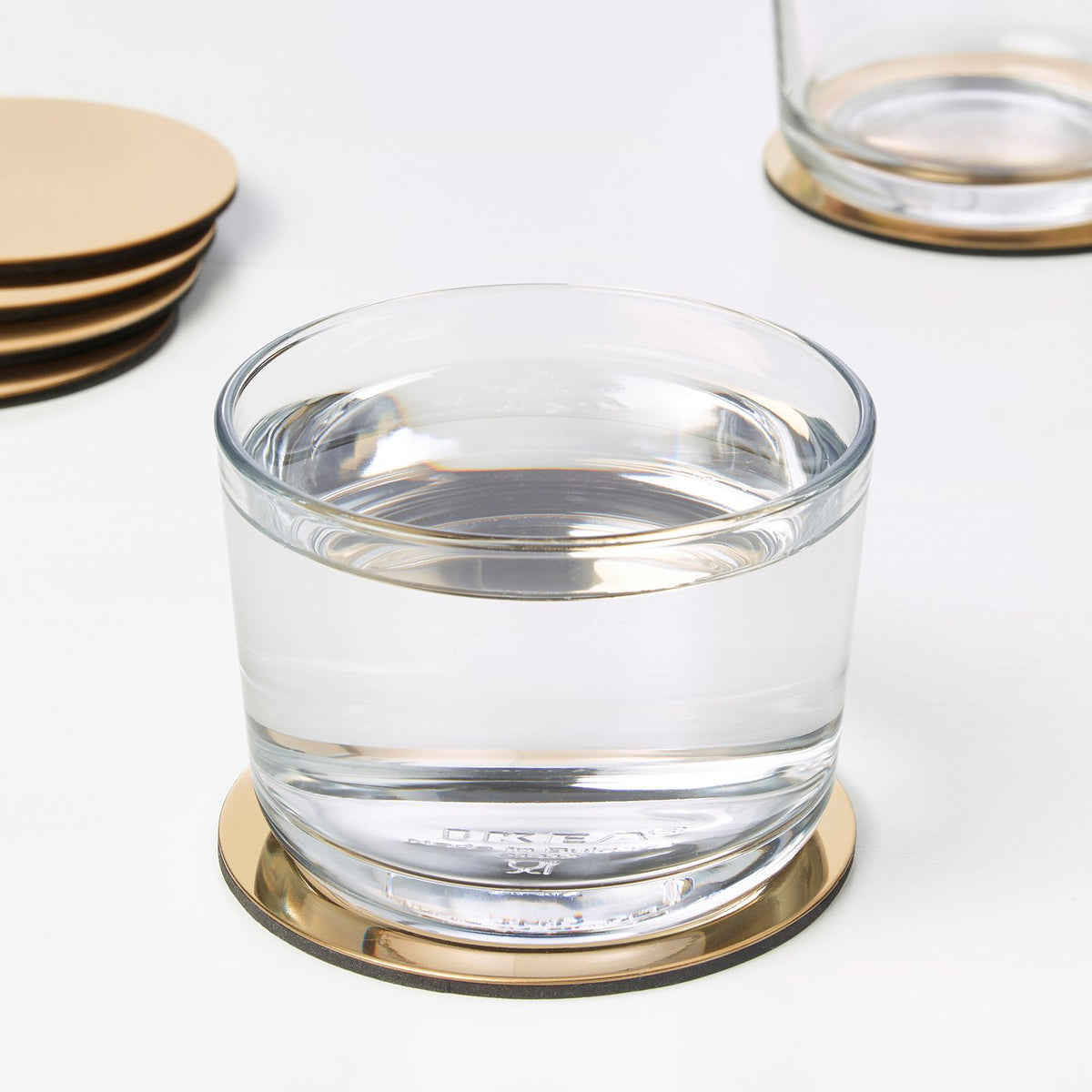 Coasters with holder