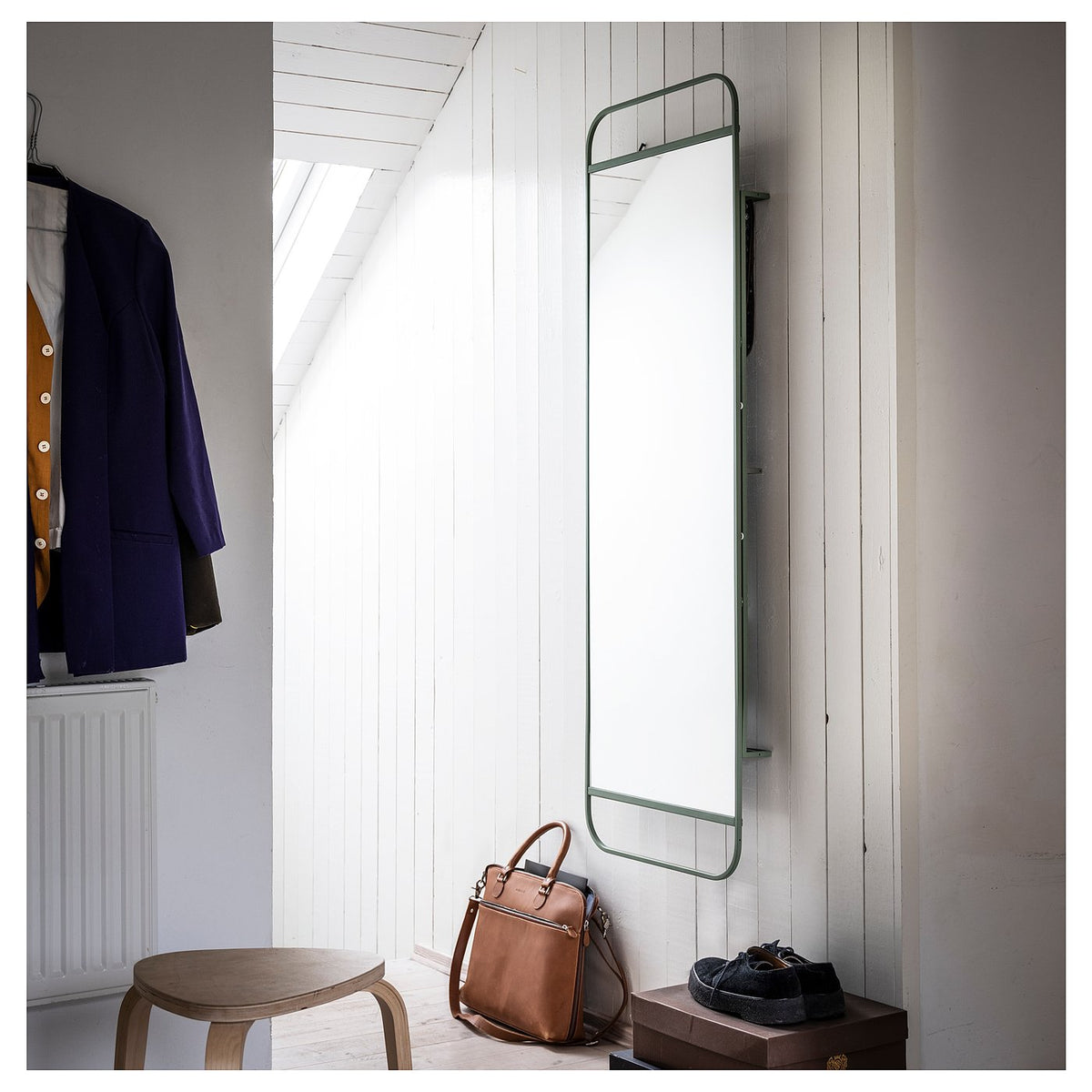 Mirror with storage