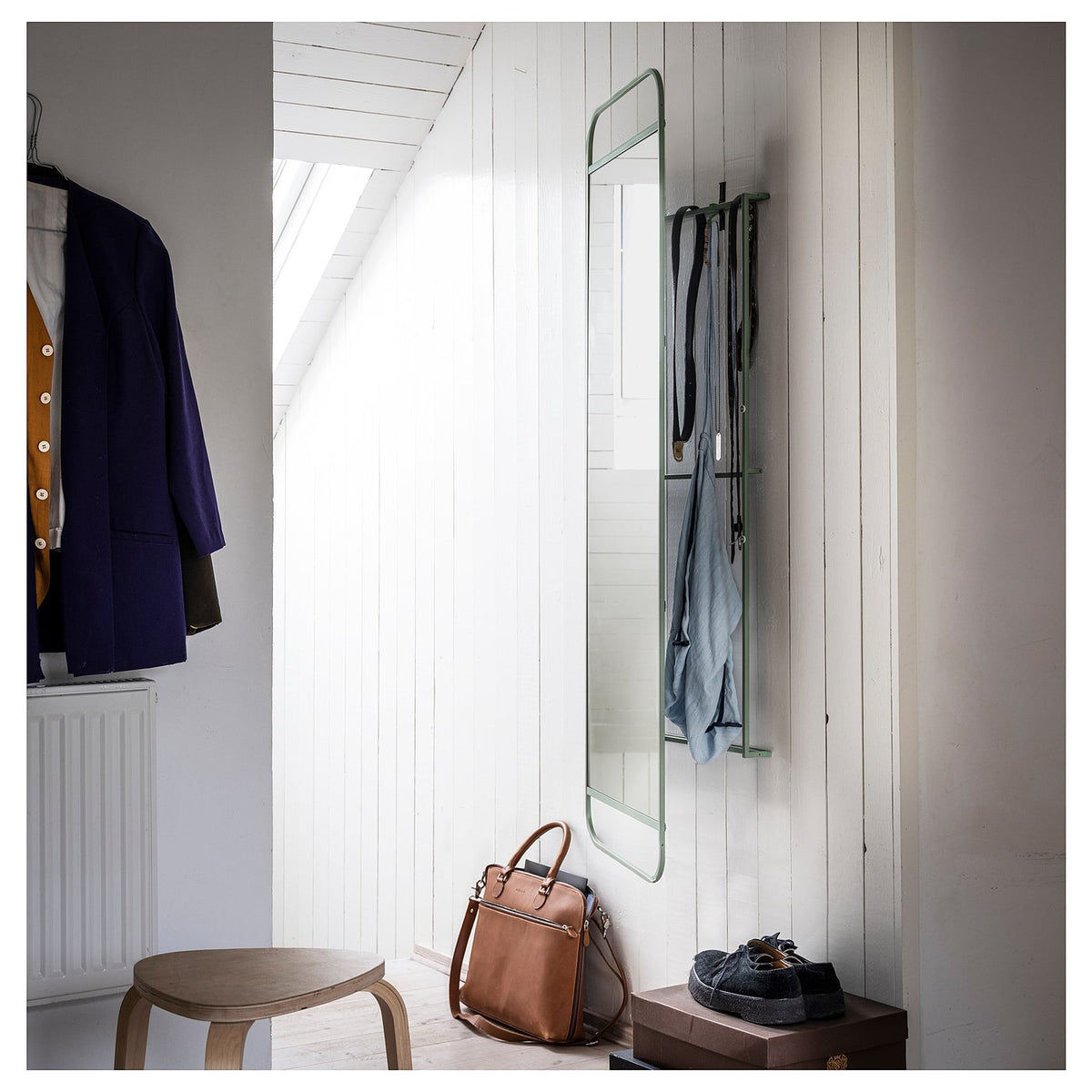 Mirror with storage