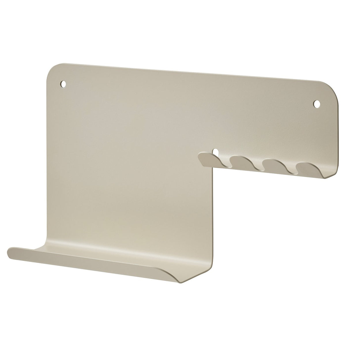 Wall organiser w hooks