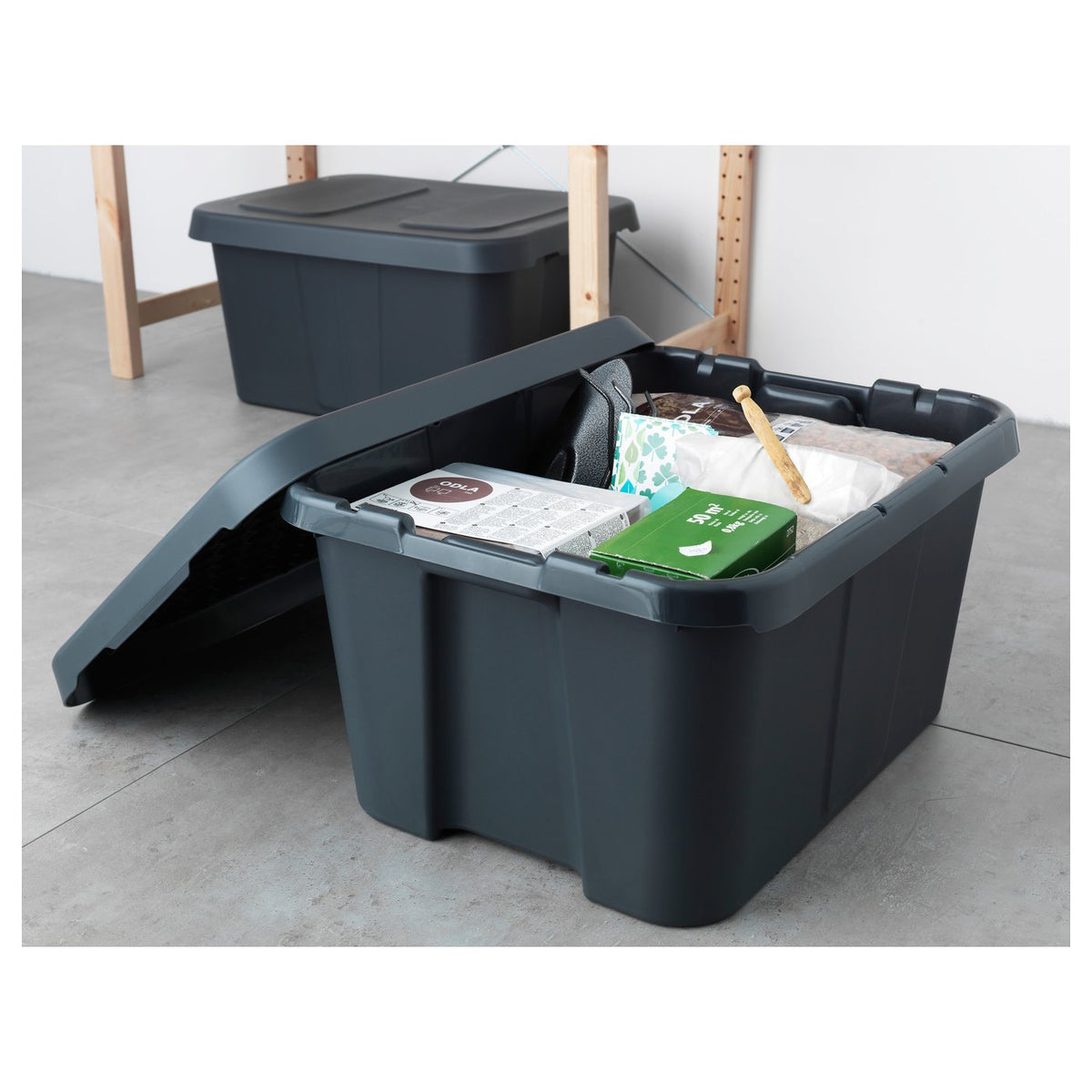 Box with lid, in/outdoor