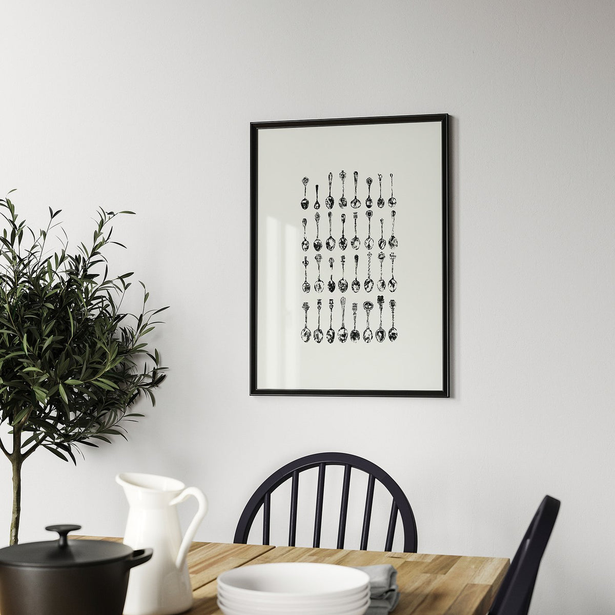 Frame with poster