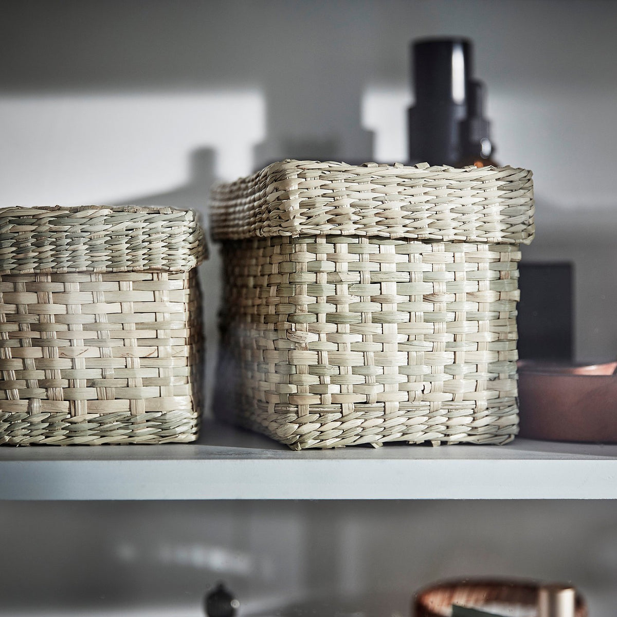 Box with lid, set of 2