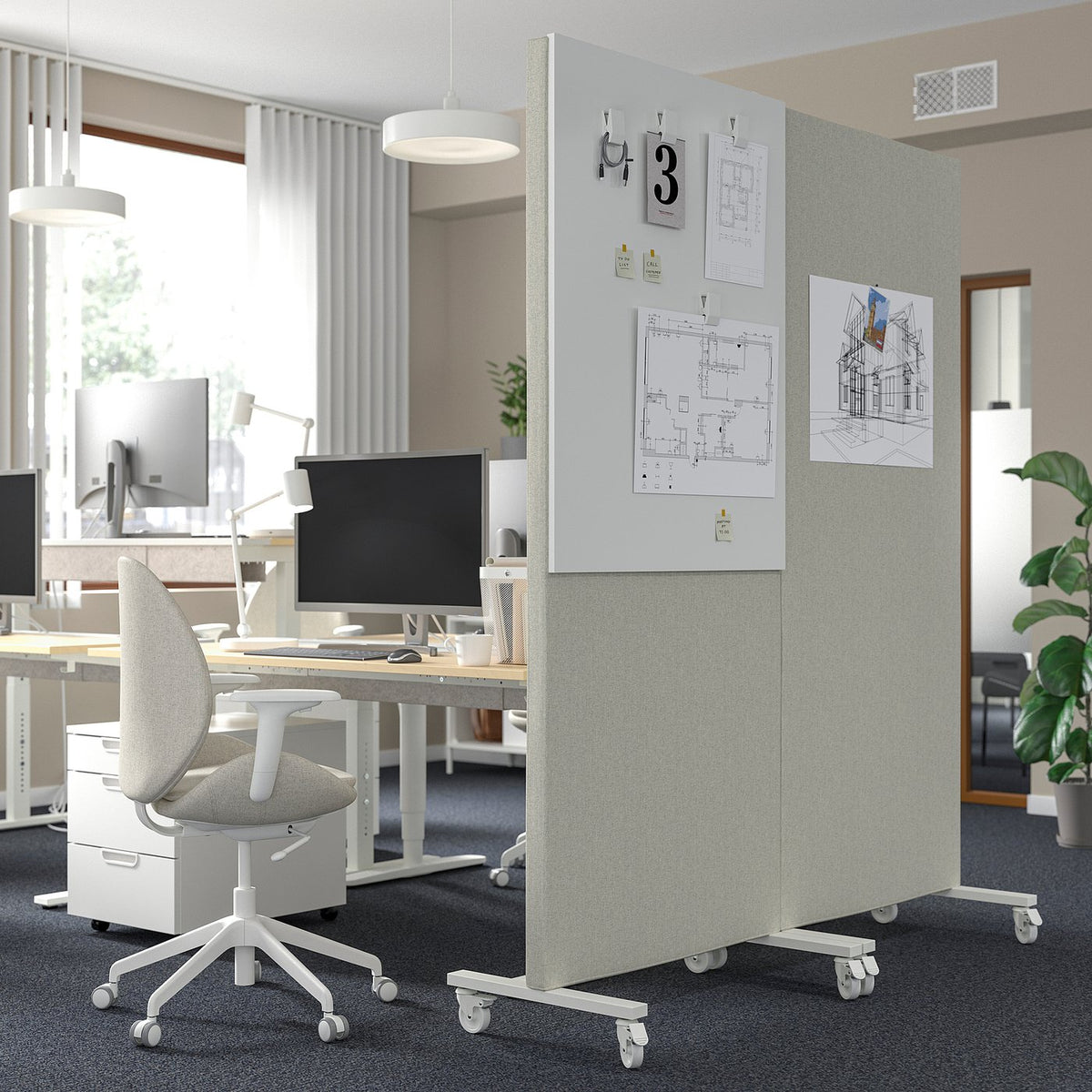Whiteboard/noticeboard