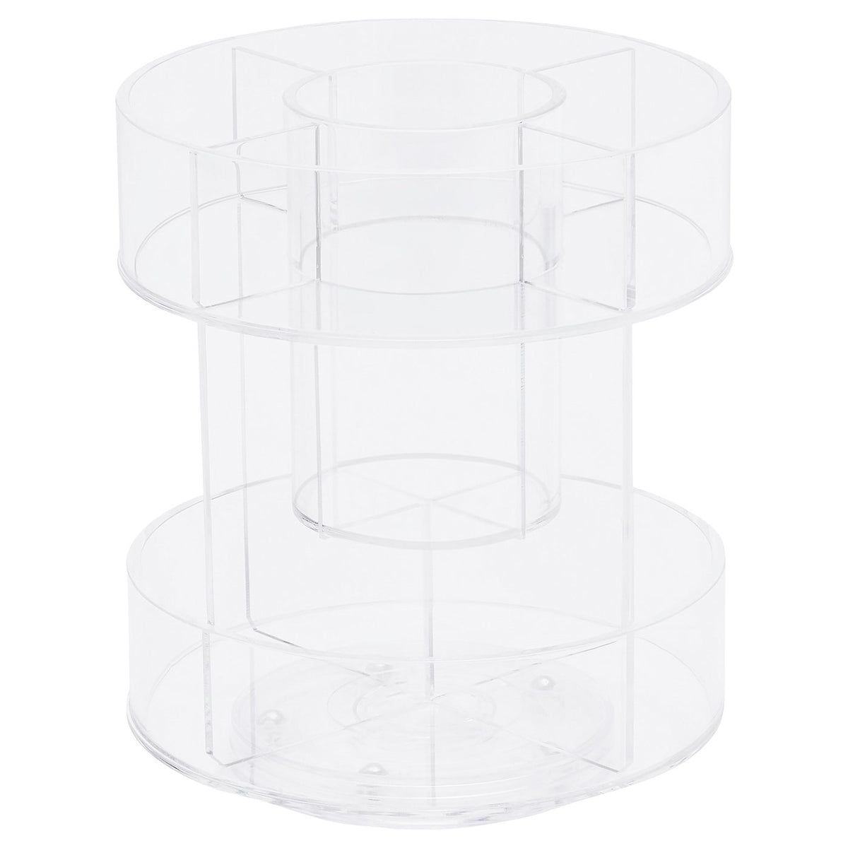 Rotatable make-up storage