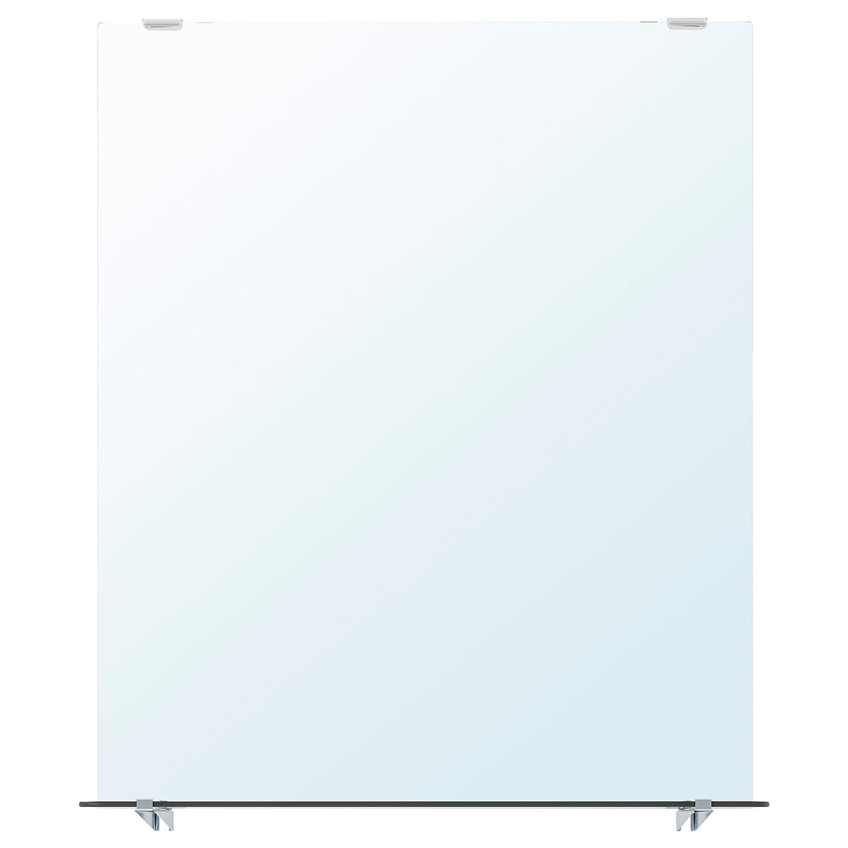 Mirror with shelf
