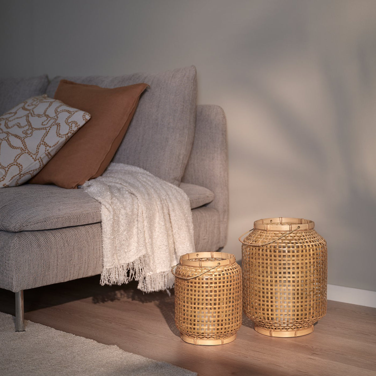 Lantern for pillar candle