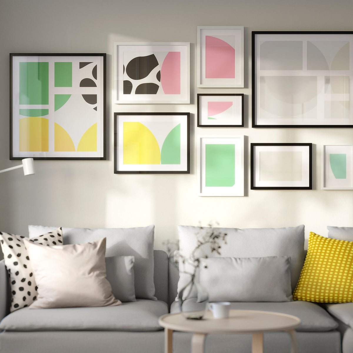 Frame for 5 pictures