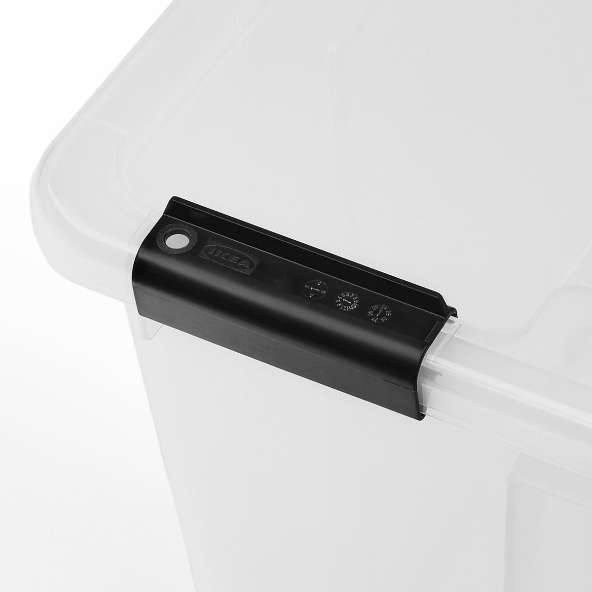Box with lid/clip lock