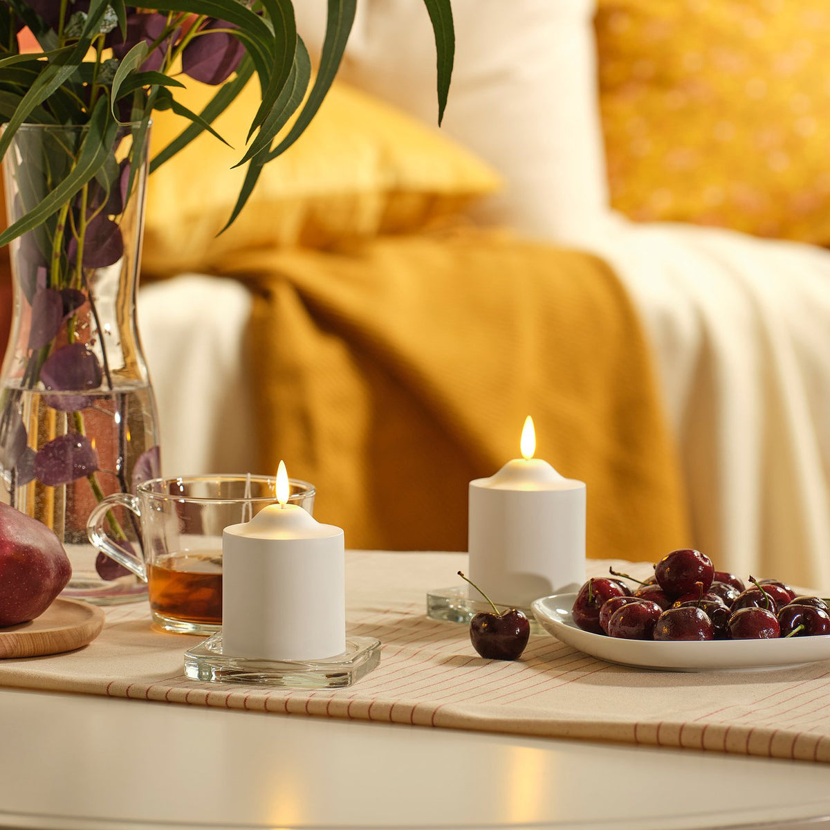 LED pillar candle