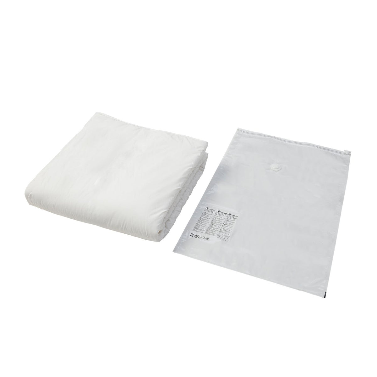 Vacuum-sealed bag