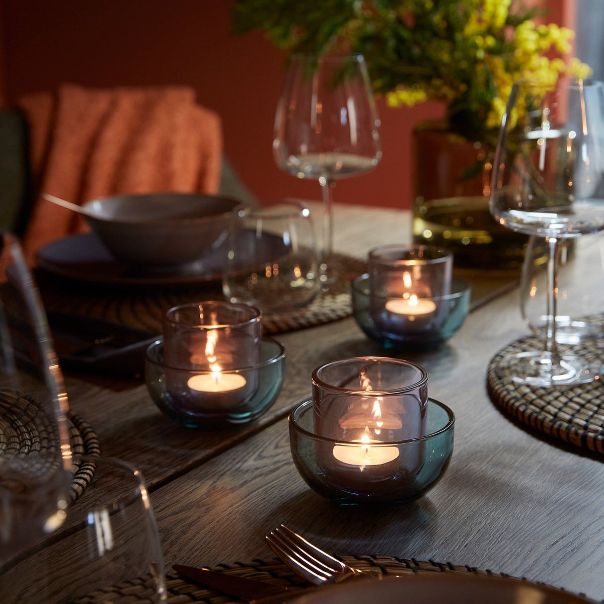 Tealight holder, set of 2