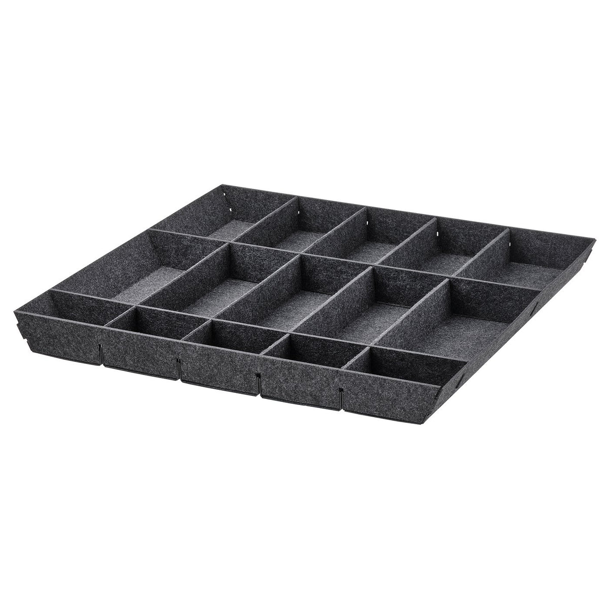 Adjustable organiser for drawer