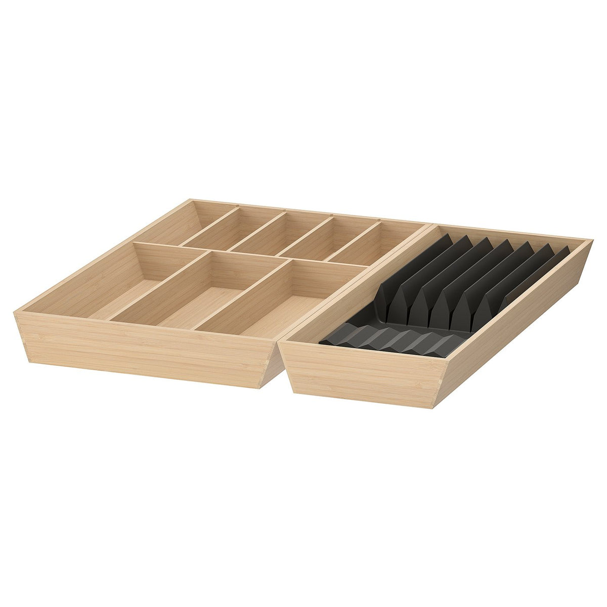 Cutlery tray/tray with knife rack