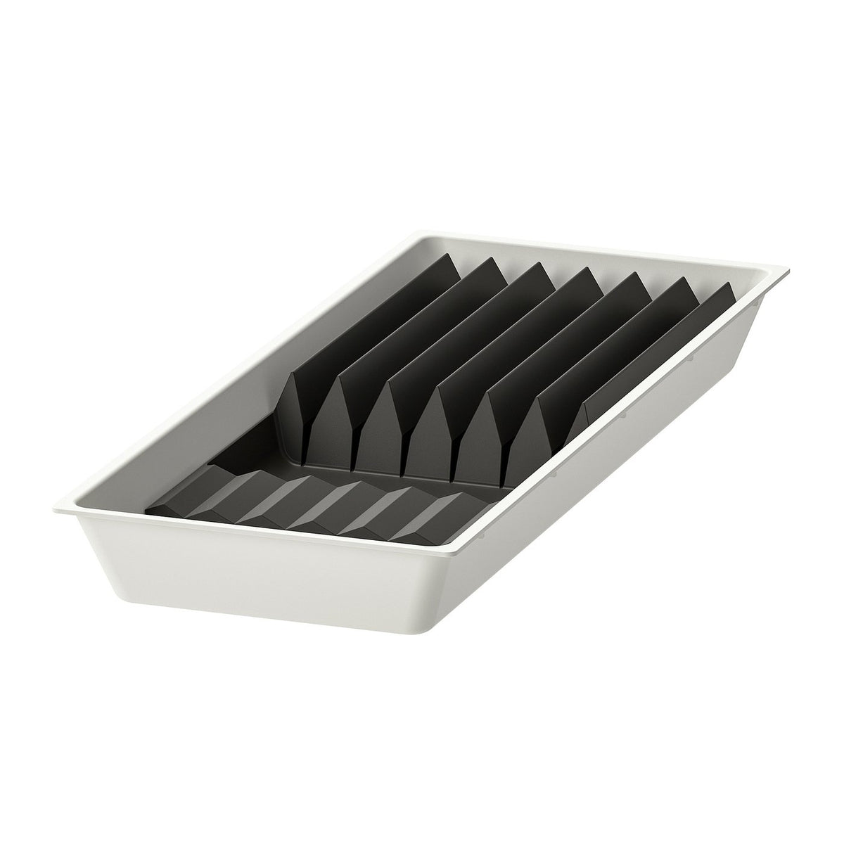 Tray with knife rack