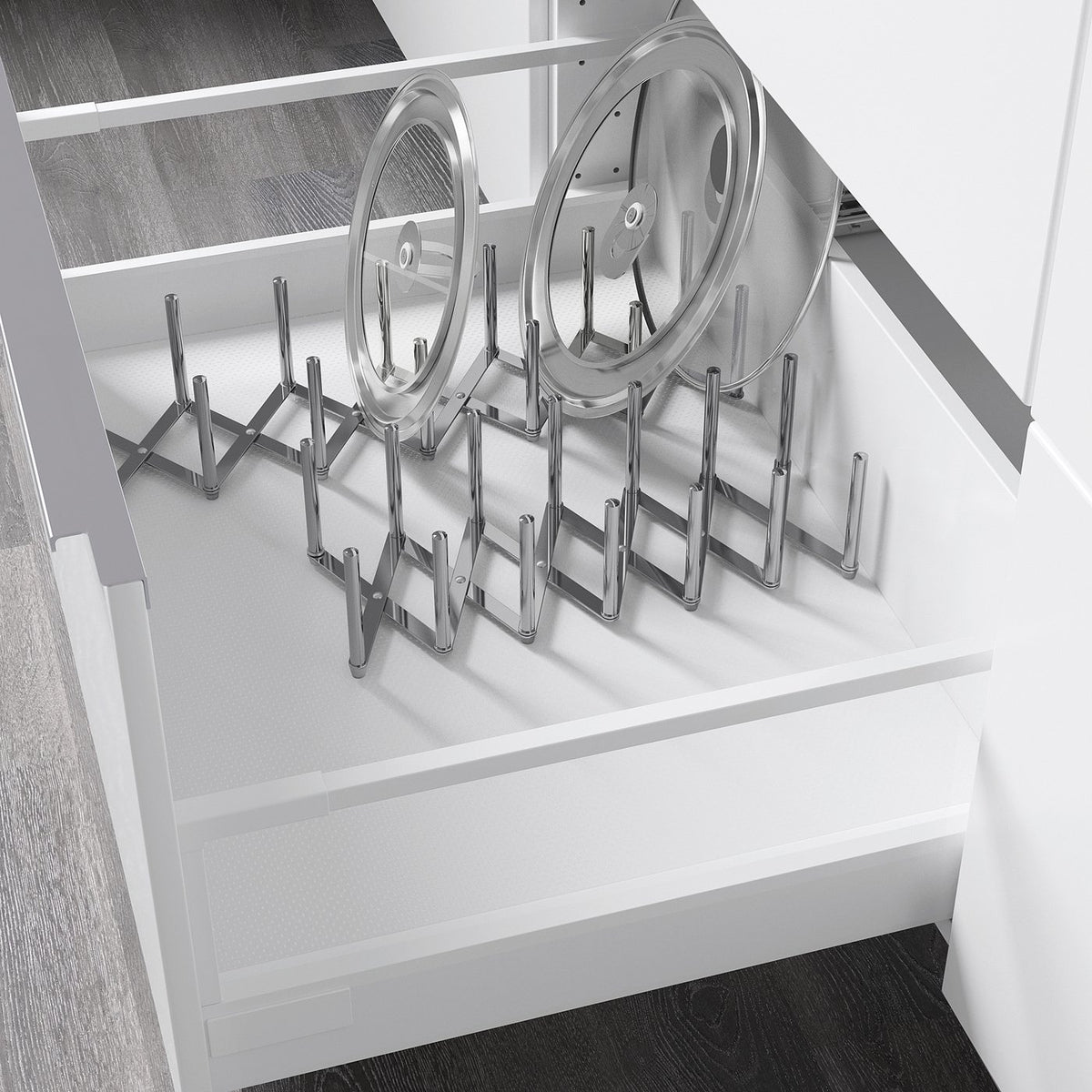 Pot lid organiser