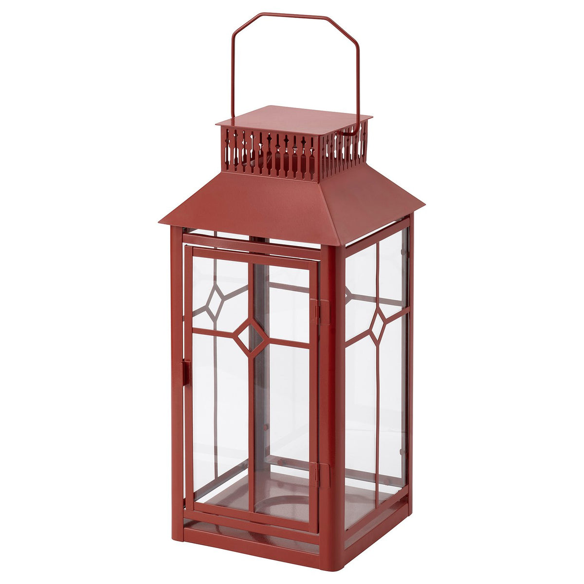 Lantern for pillar candle, in/out