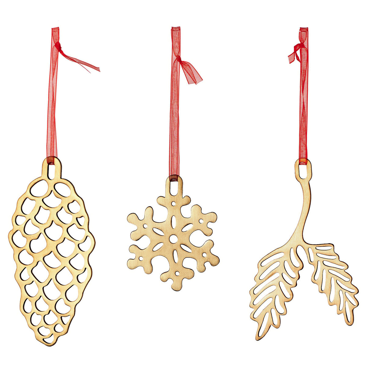 Tree ornament set of 3