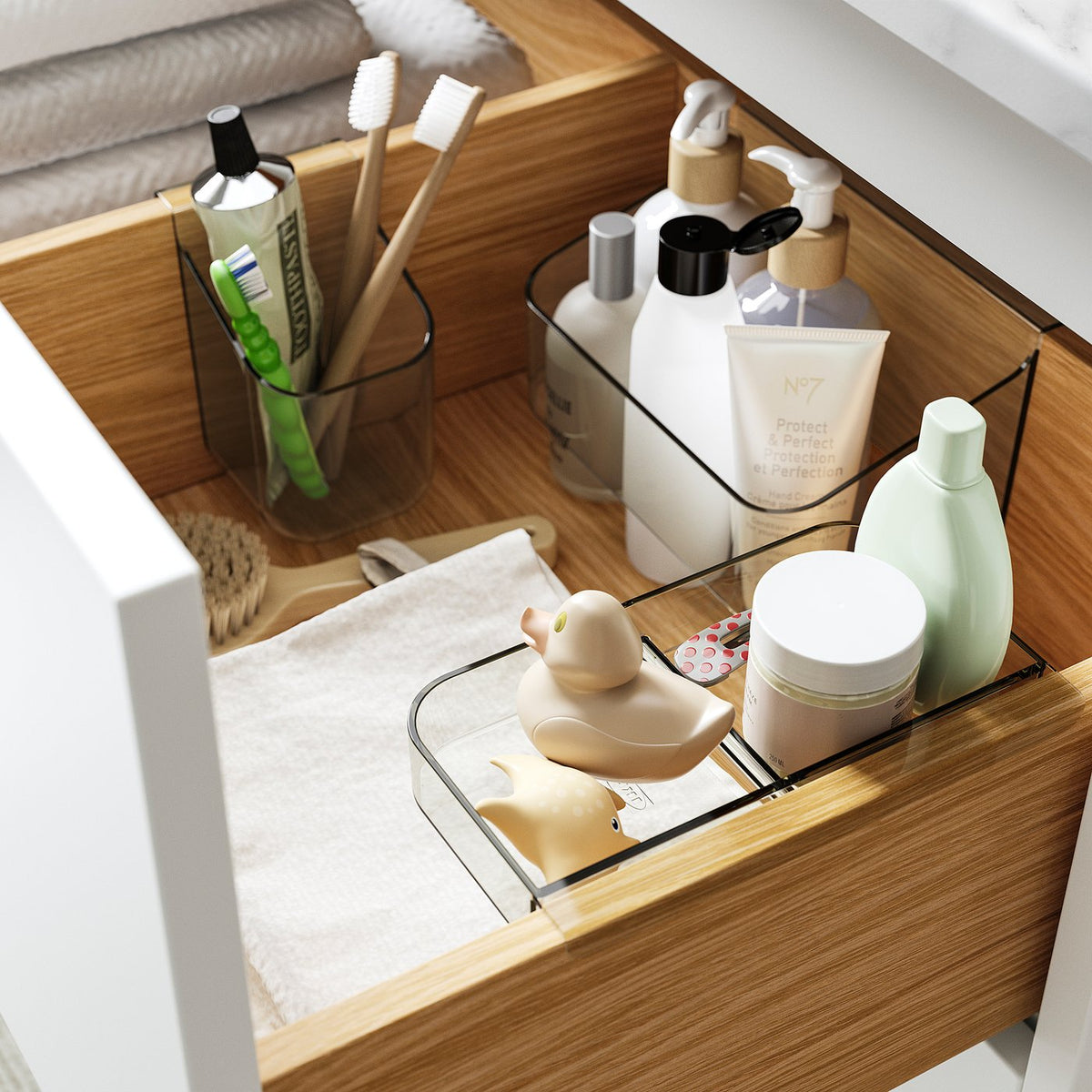 Drawer organisers, set of 3